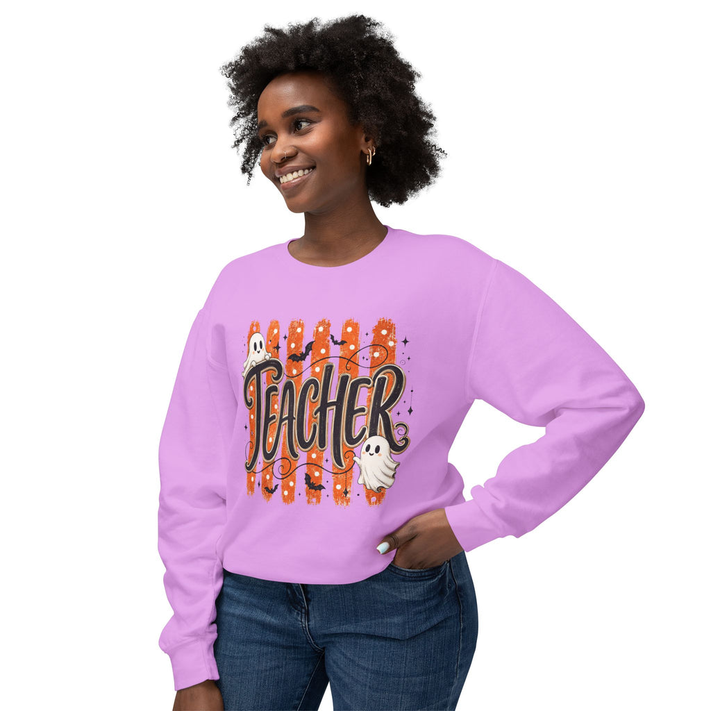 Teacher Ghost Halloween Sweatshirt