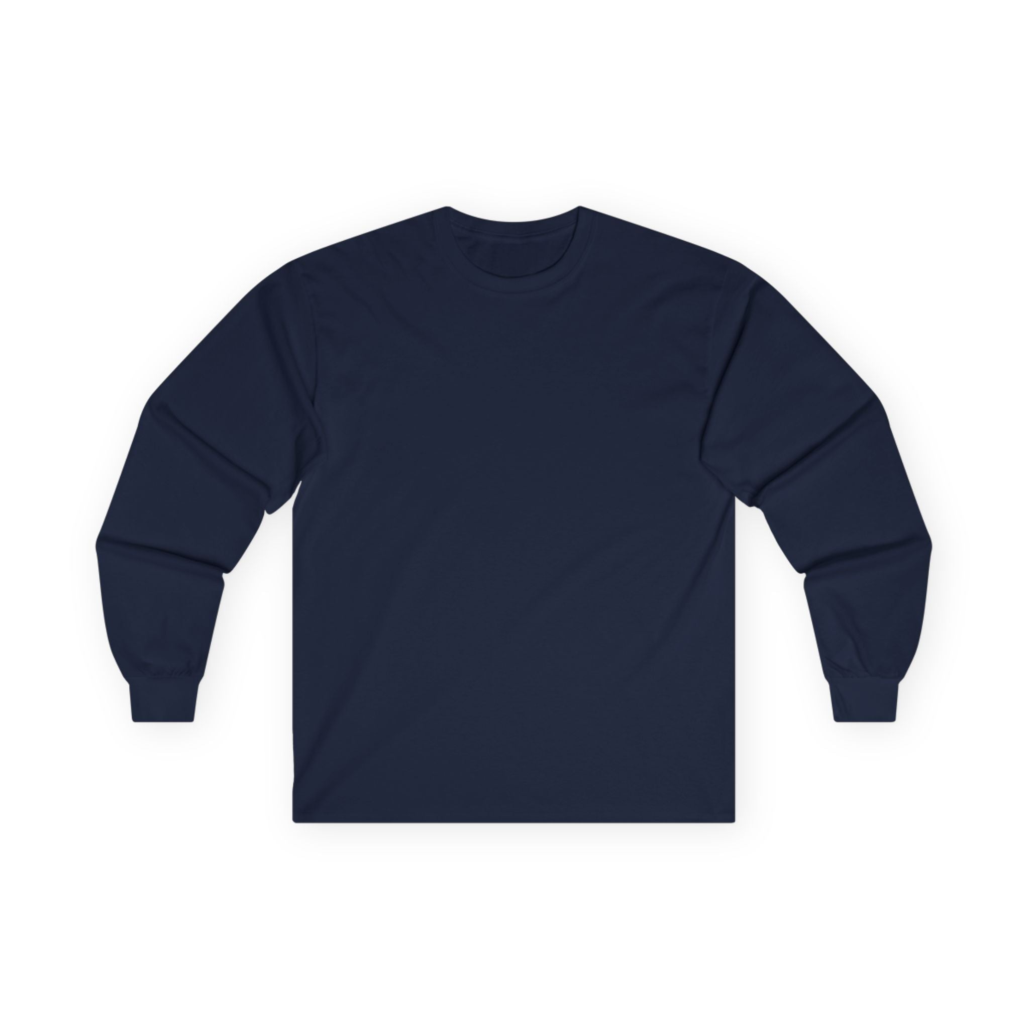 Long Sleeve Tee — Fisherman Cross & Bass Graphic