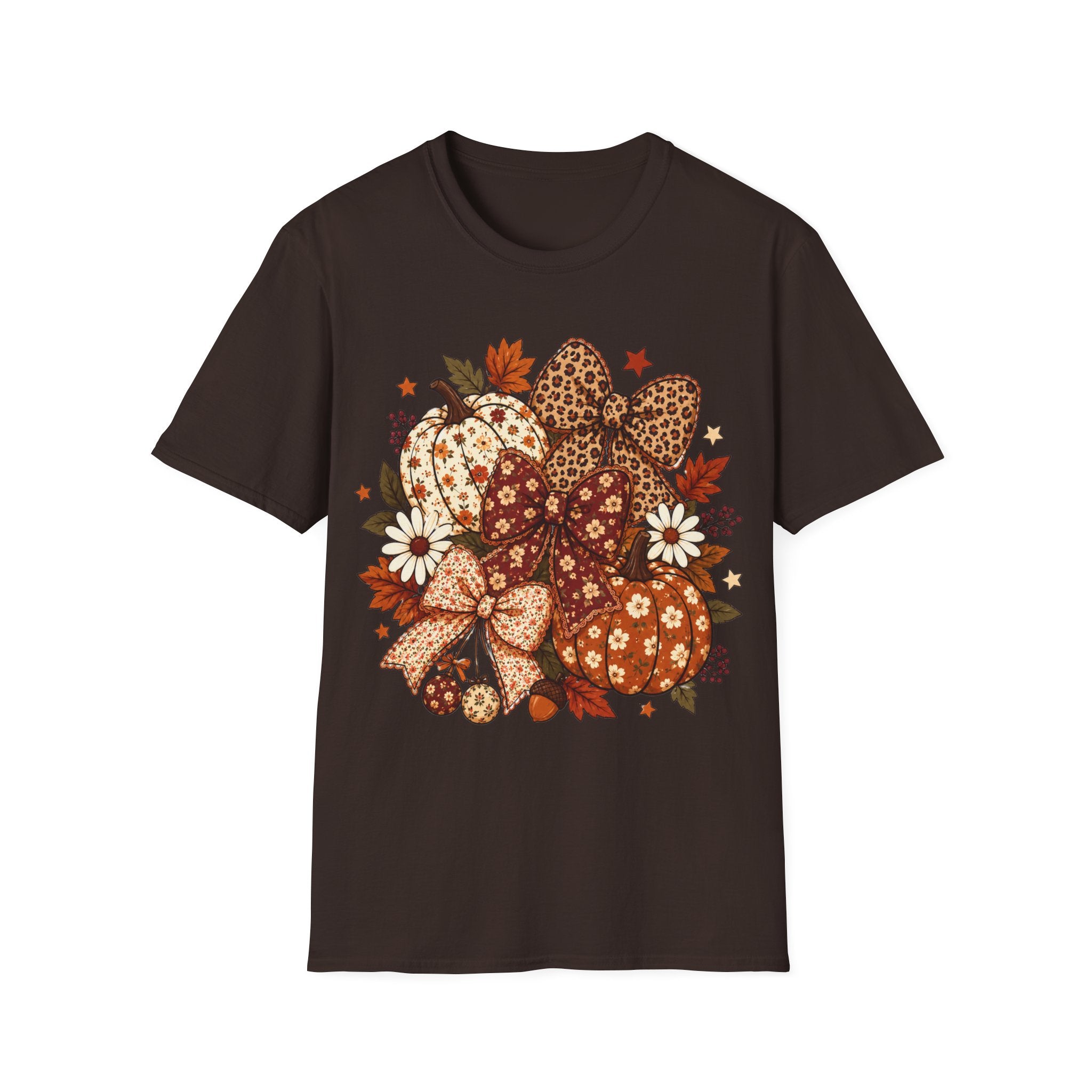 Fall Leopard Pumpkins T-Shirt