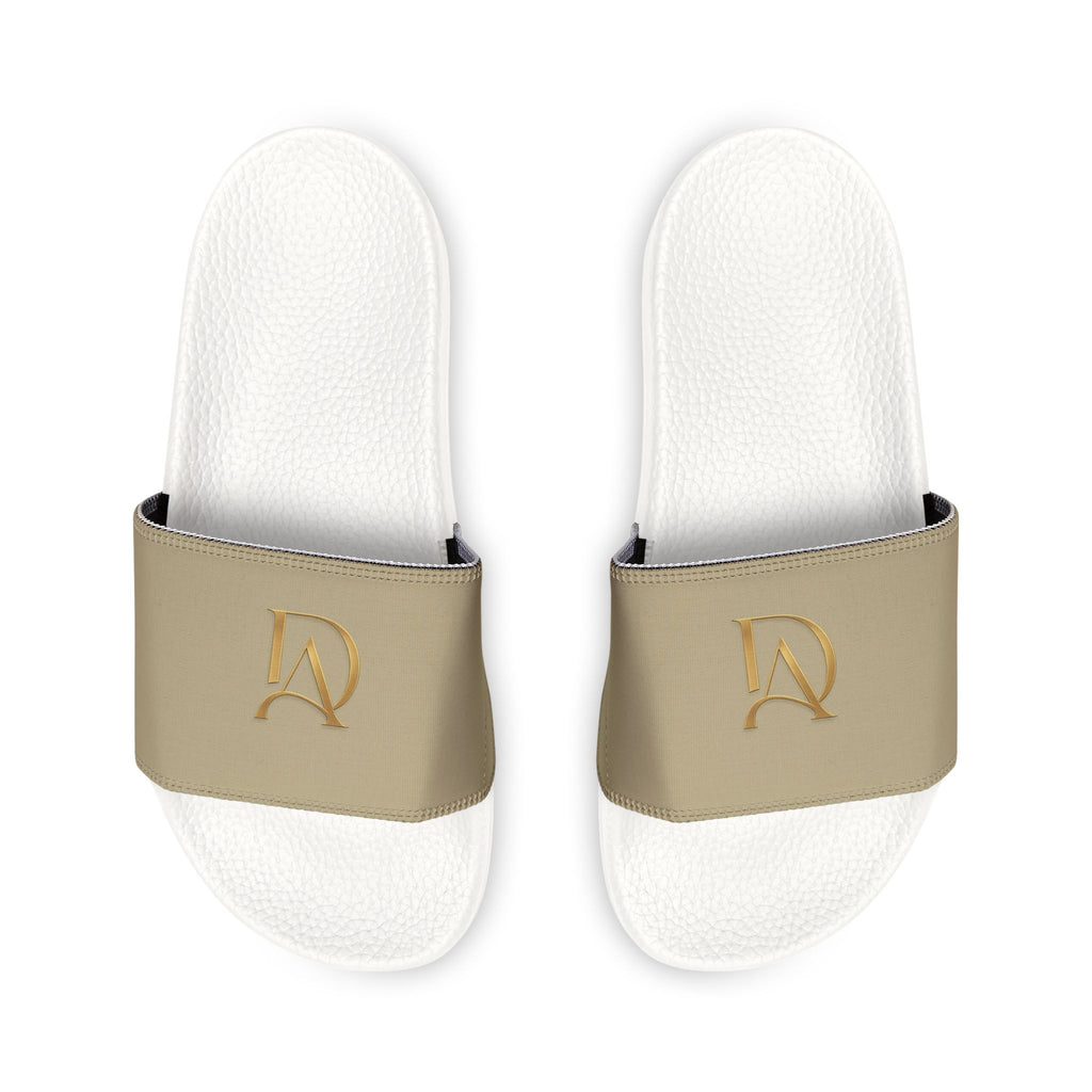 Men's Adjustable Slide Sandals — Removable Strap, Cushioned Pool & Casual Slides