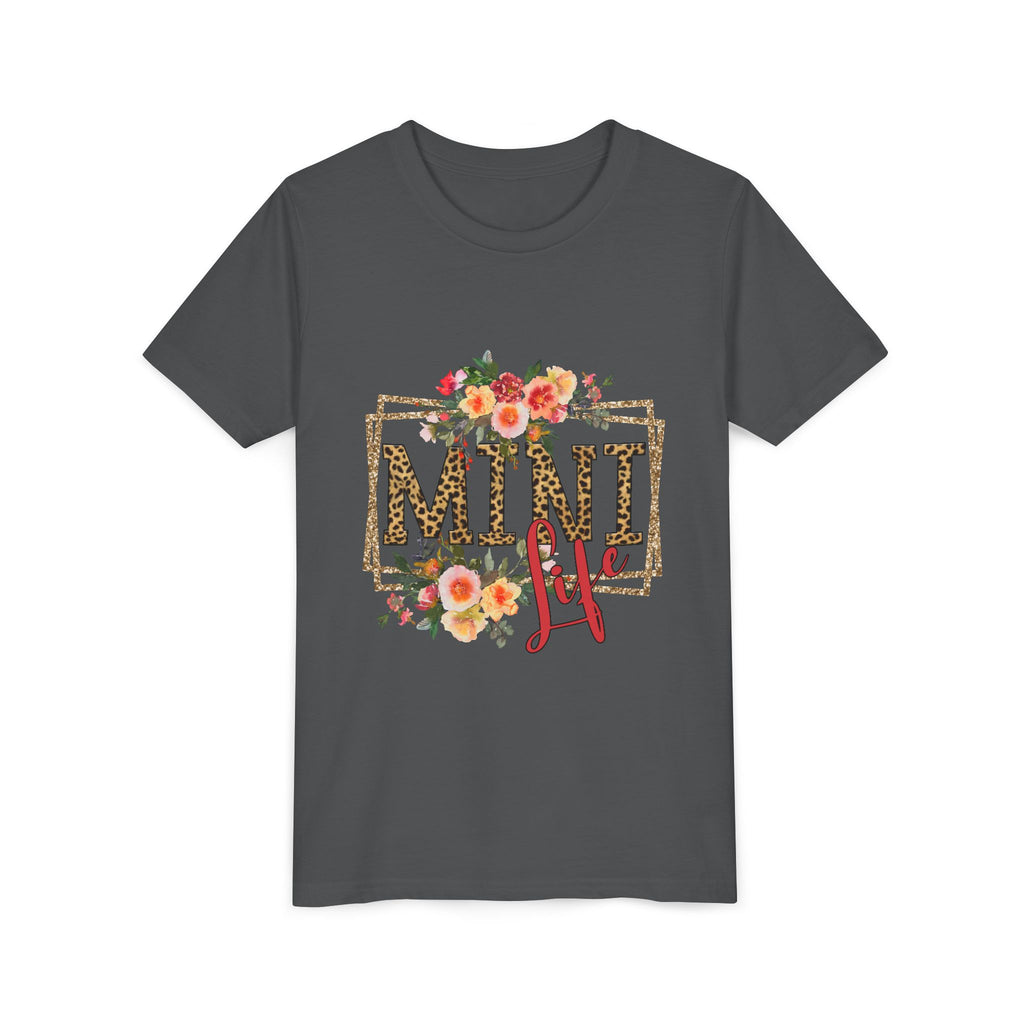 Mini Me Floral Leopard Youth Tee