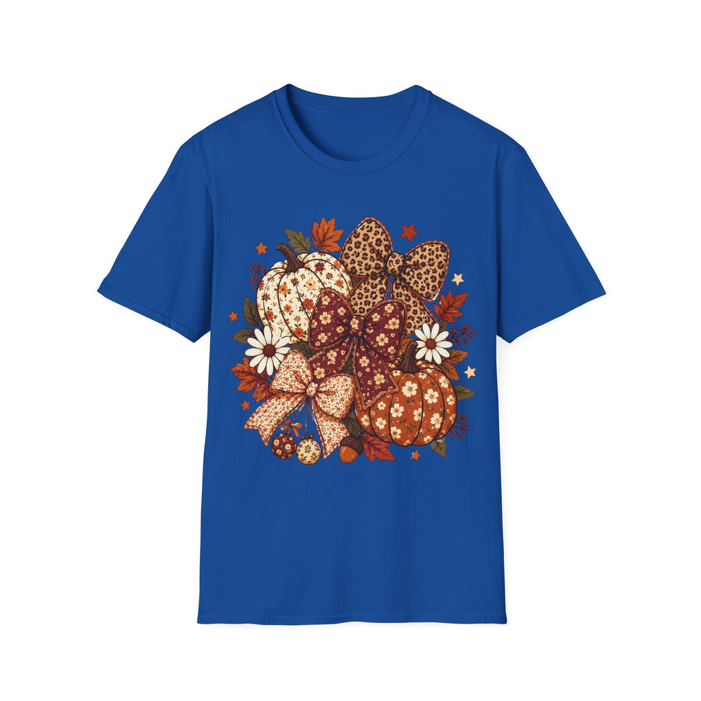 Fall Leopard Pumpkins T-Shirt