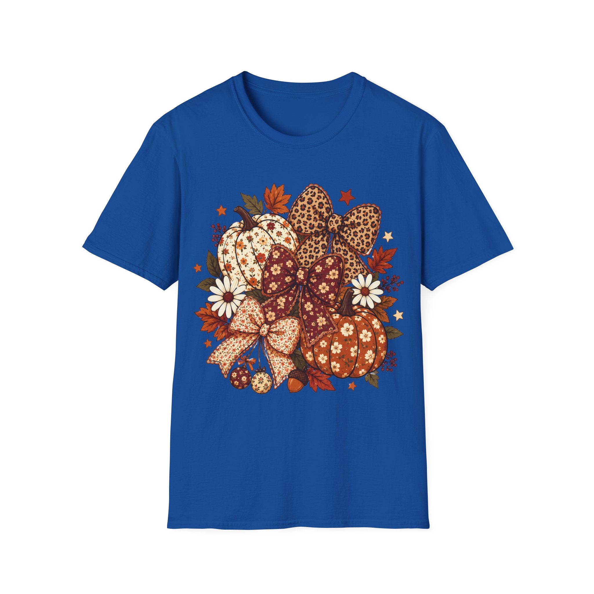 Fall Leopard Pumpkins T-Shirt