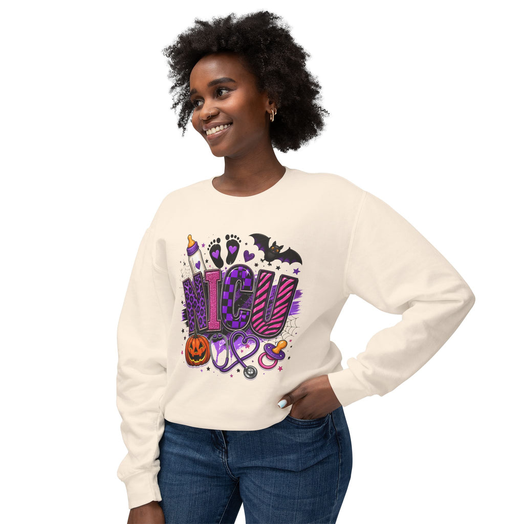 NICU Nurse Halloween Crewneck Sweatshirt