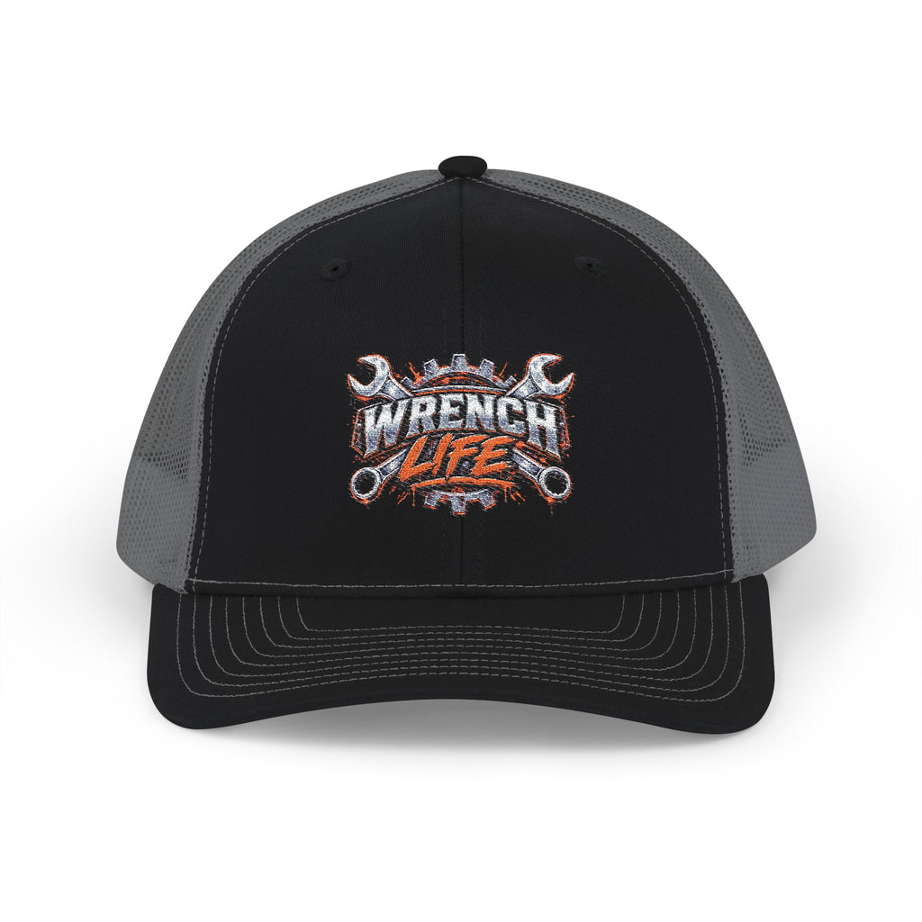 Wrench Life Trucker Cap — Mechanics Snapback Hat