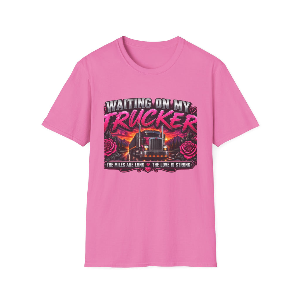Waiting On My Trucker T-Shirt — Trucker Love Graphic Tee
