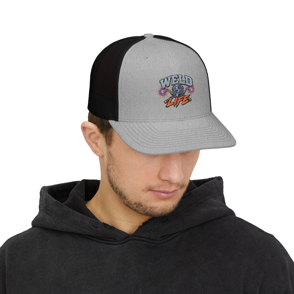 Weld Life Trucker Cap – Vintage Welding Pride Snapback