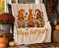 Happy Fall Y'all - Halloween Blankets
