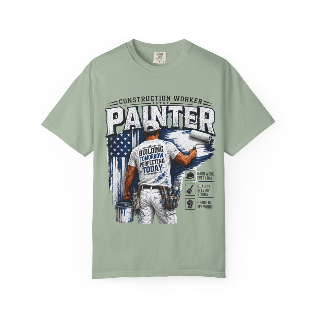 Painter Construction Worker T-Shirt – CUSTOM