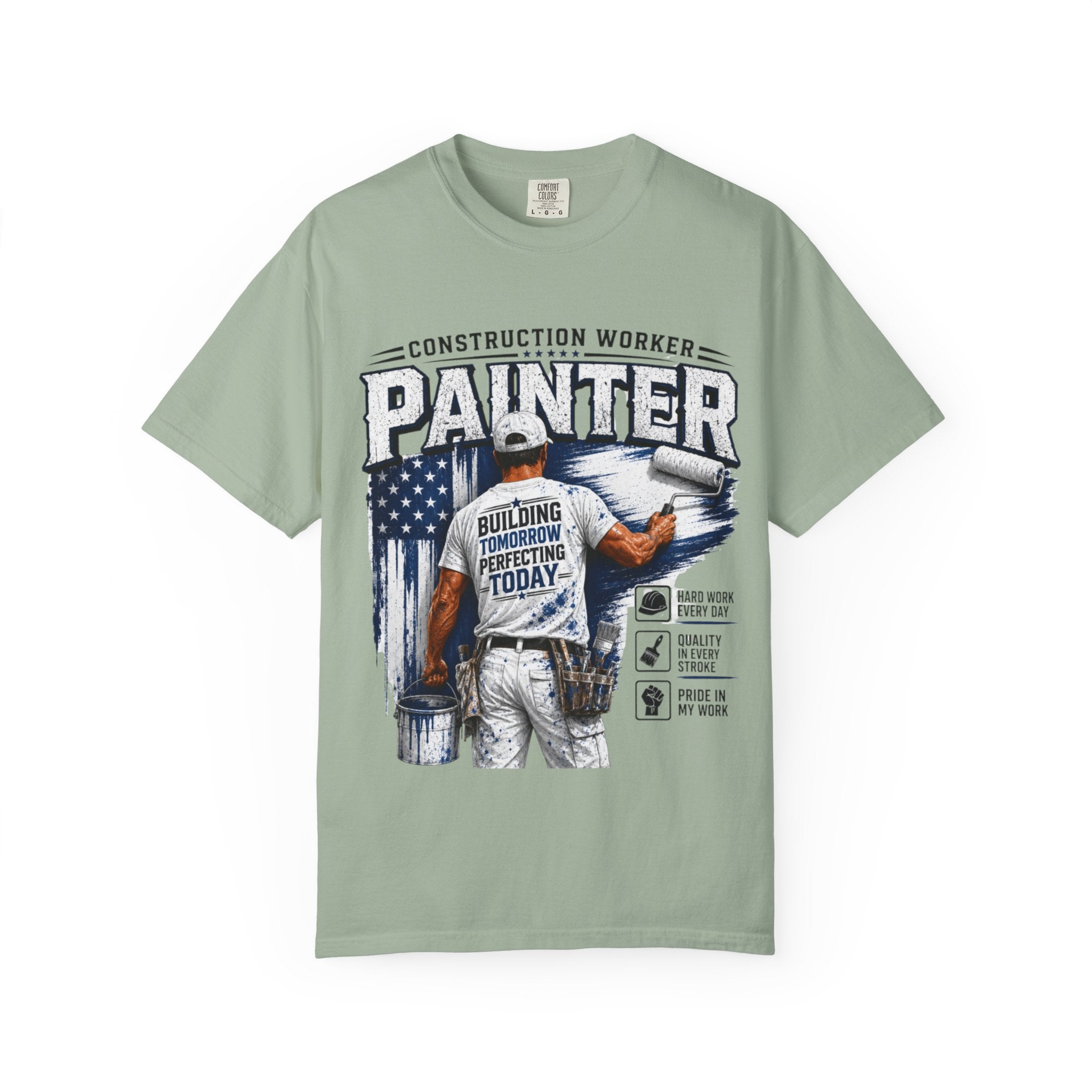 Painter Construction Worker T-Shirt – CUSTOM