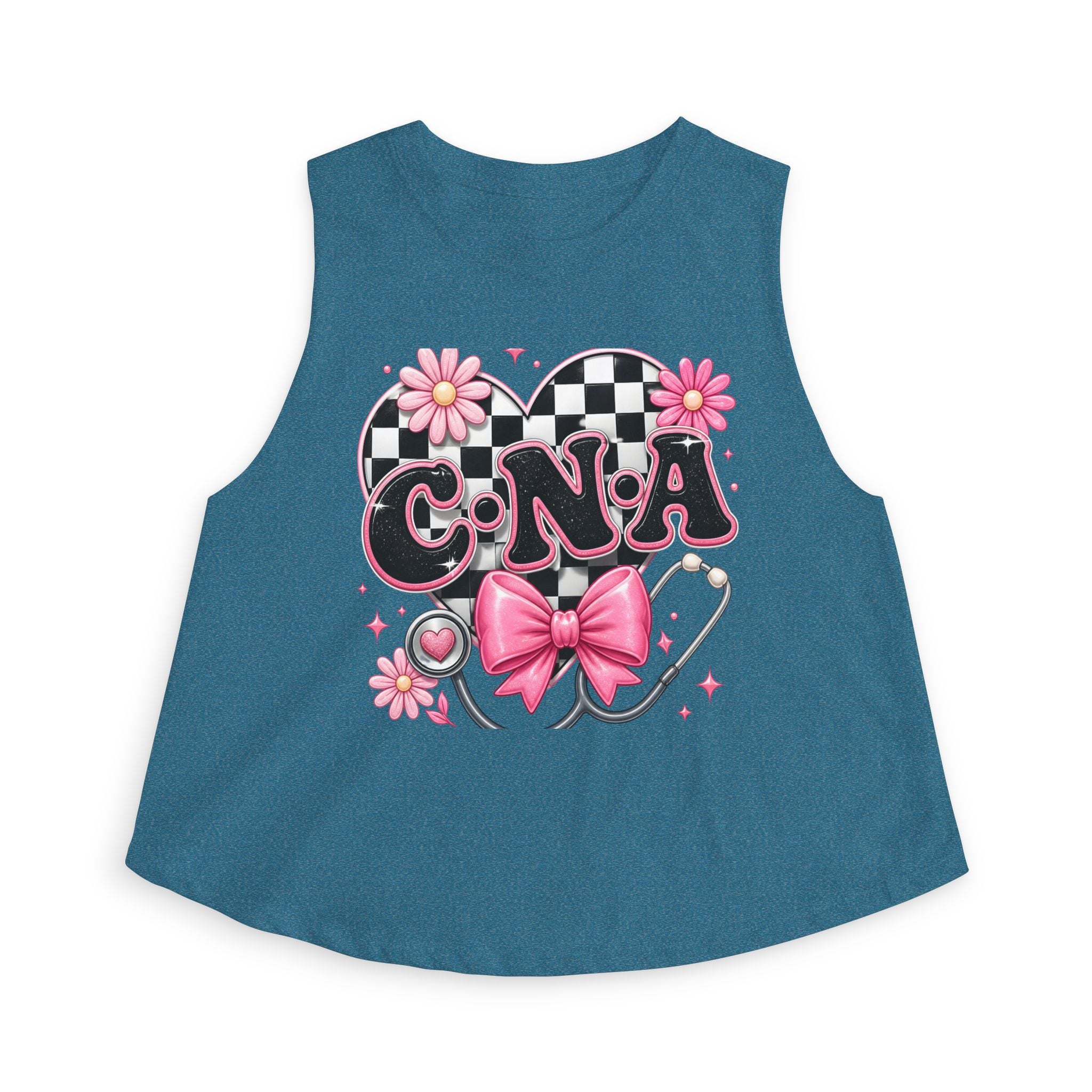 CNA Pink Floral Crop Top