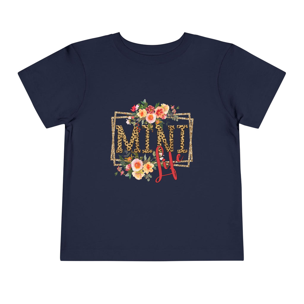 Mini Life Floral Leopard Toddler Tee