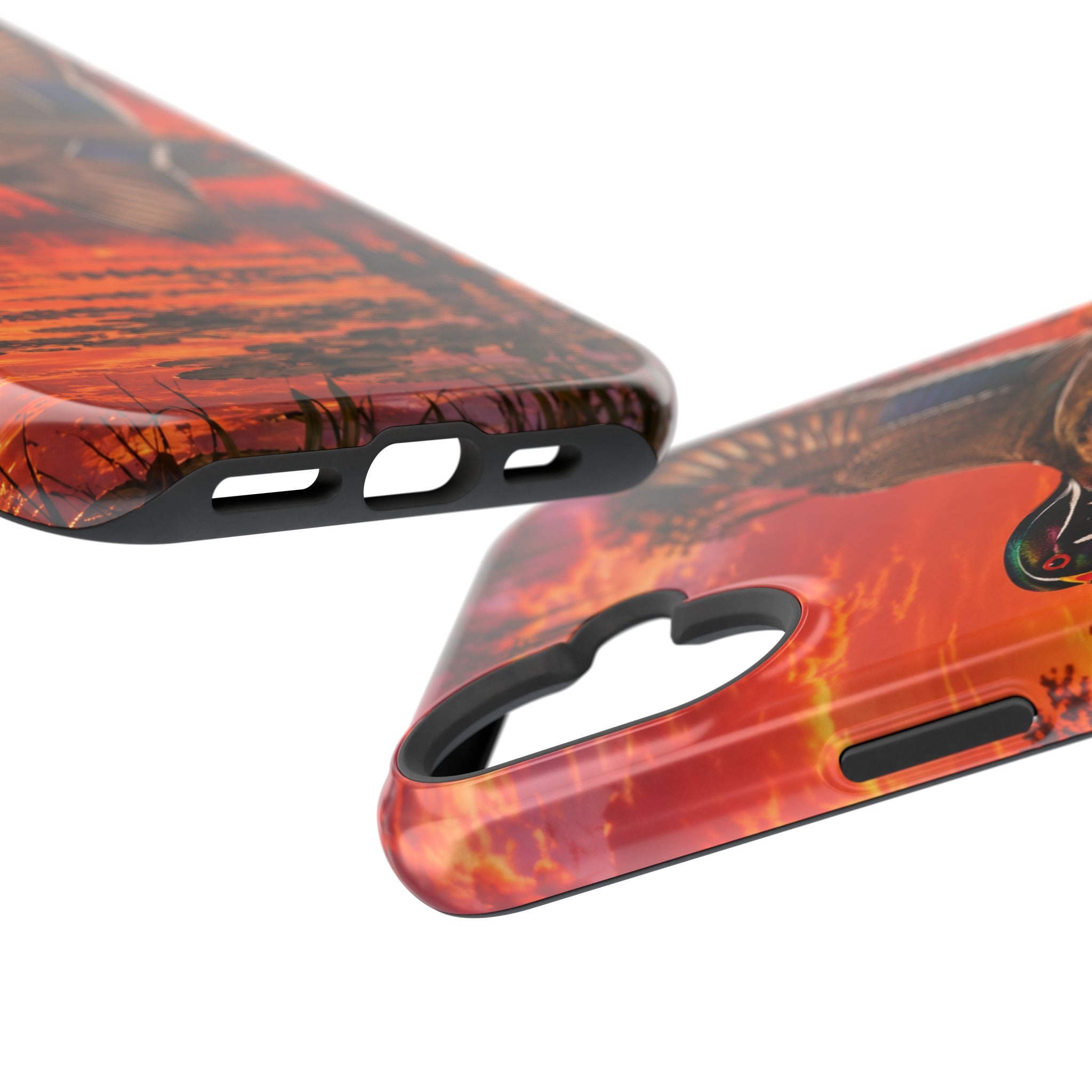 Wood Duck Sunset Phone Case — Magnetic Impact-Resistant