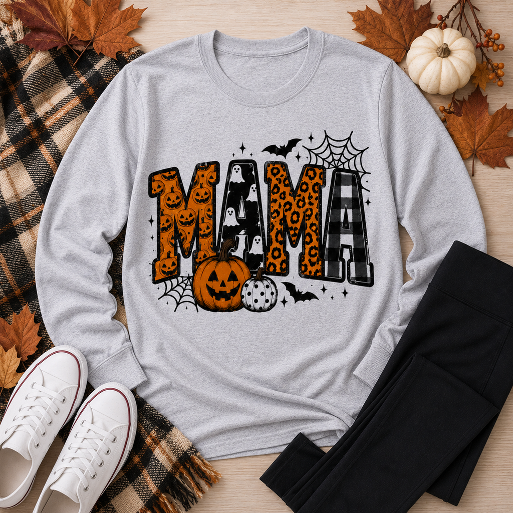 Mama Halloween Graphic Apparel