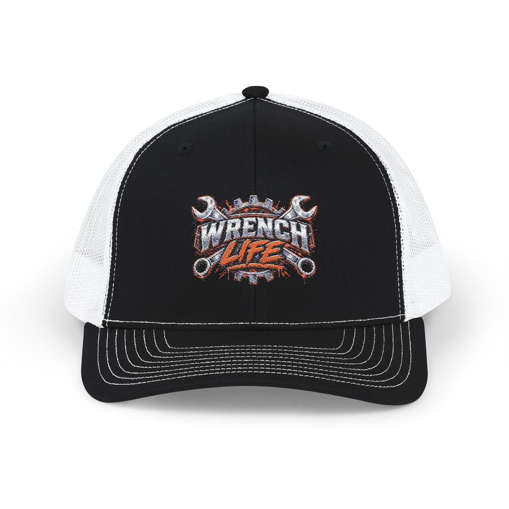 Wrench Life Trucker Cap — Mechanics Snapback Hat