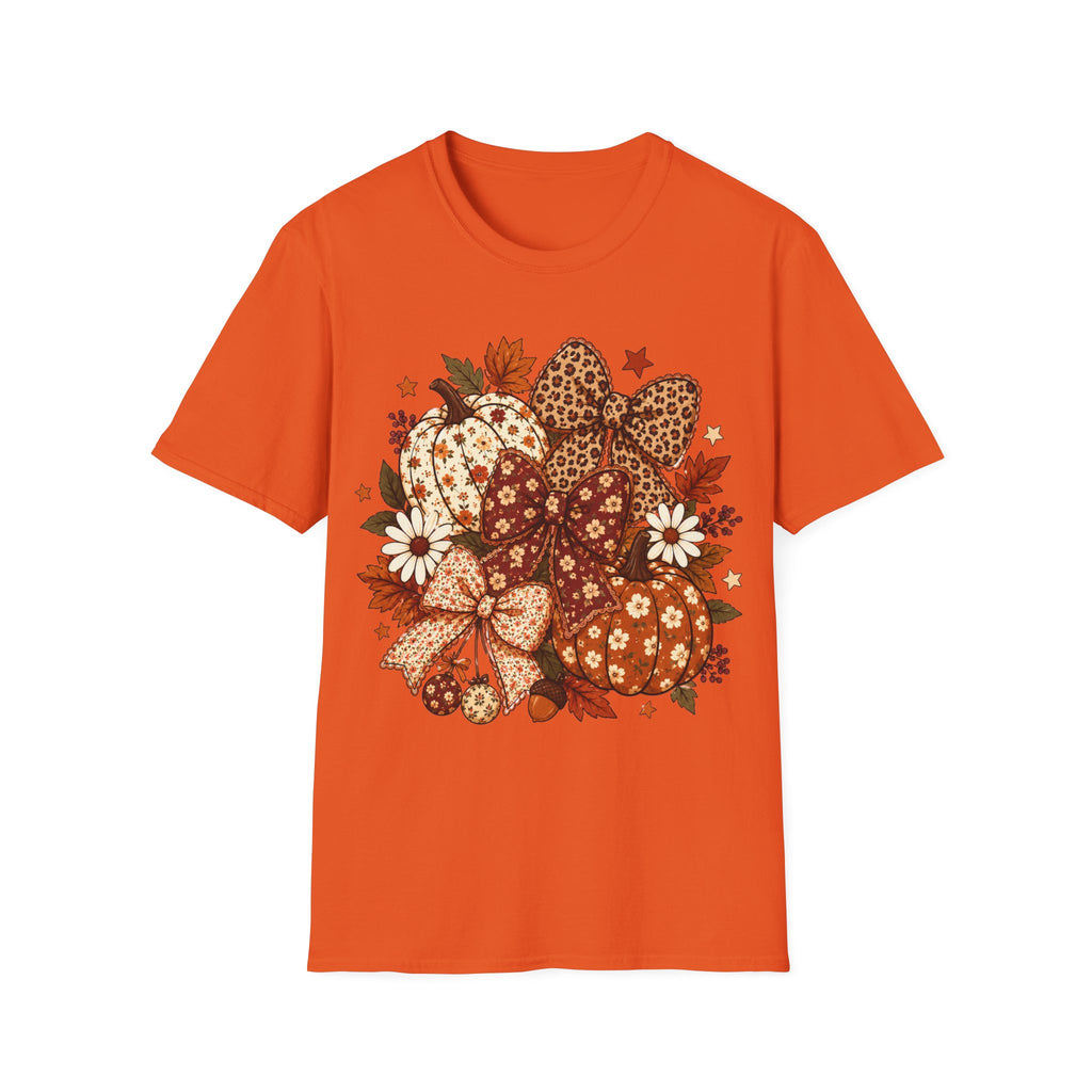 Fall Leopard Pumpkins T-Shirt