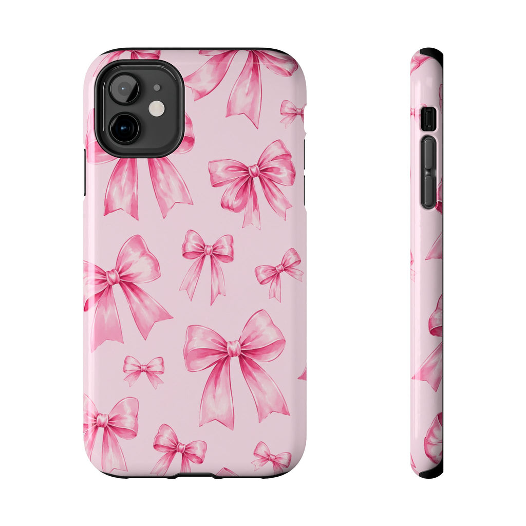 Pink Bow Tough Phone Case