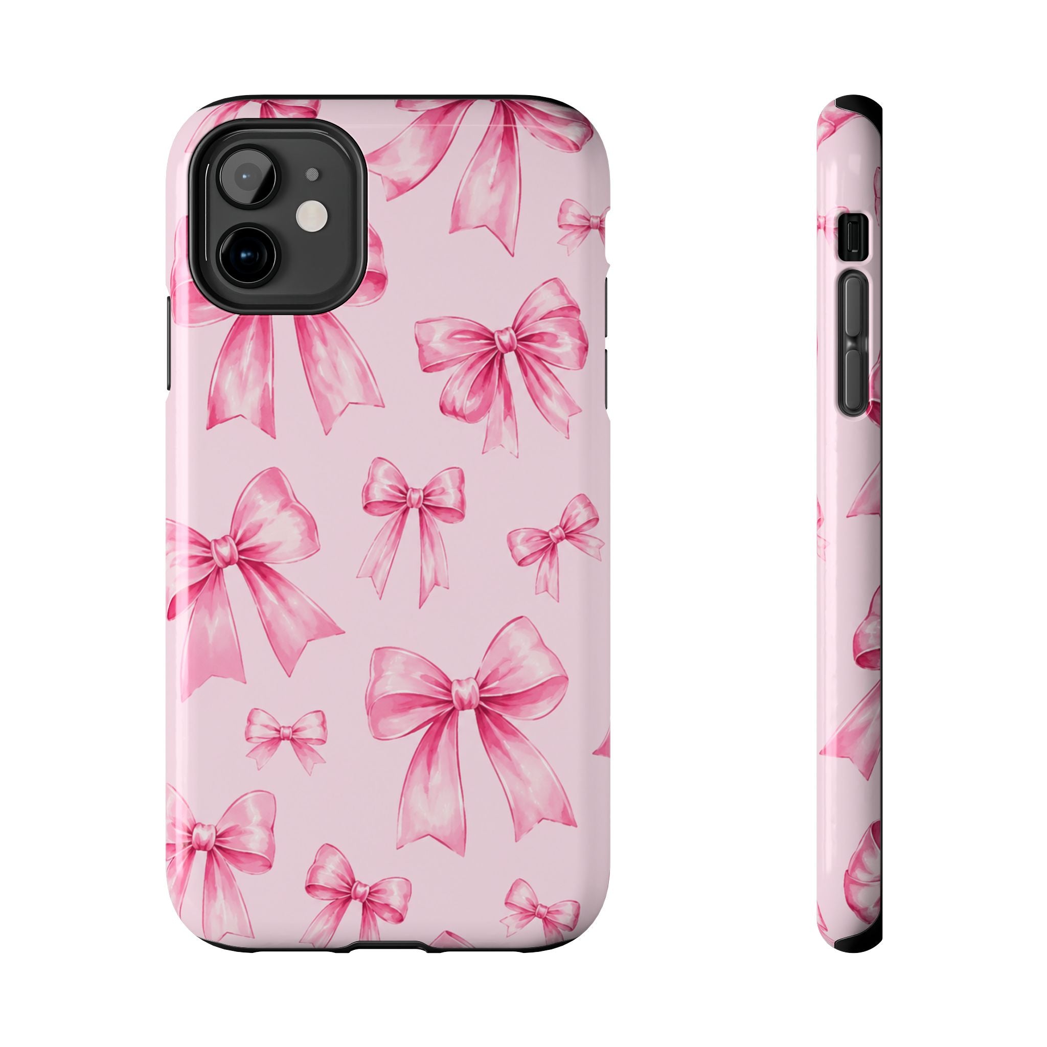 Pink Bow Tough Phone Case