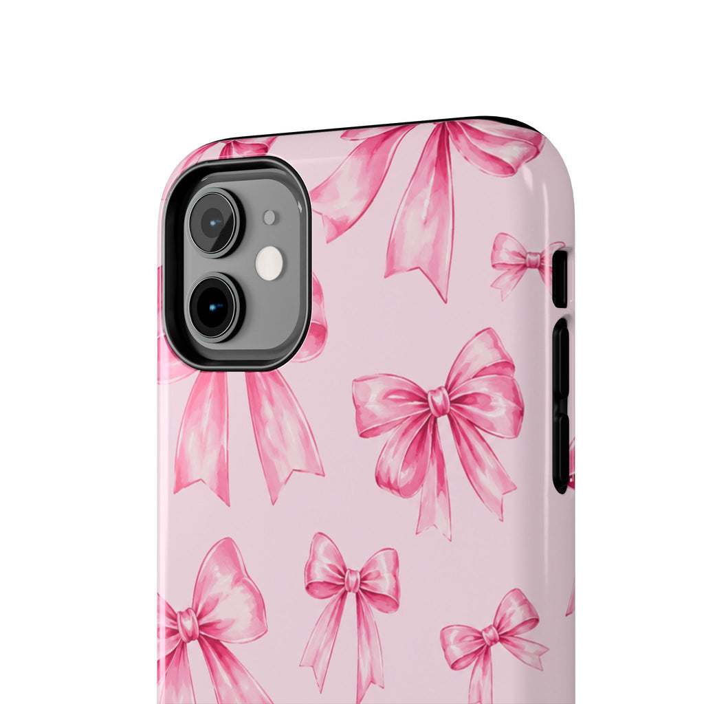 Pink Bow Tough Phone Case