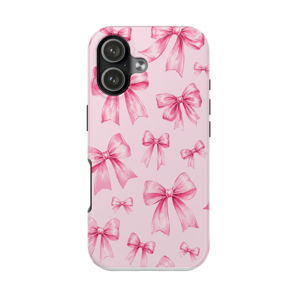 Pink Bow Tough Phone Case