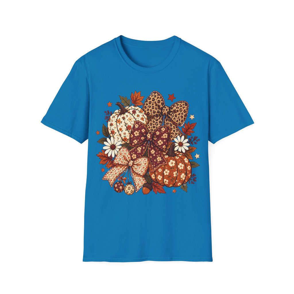 Fall Leopard Pumpkins T-Shirt