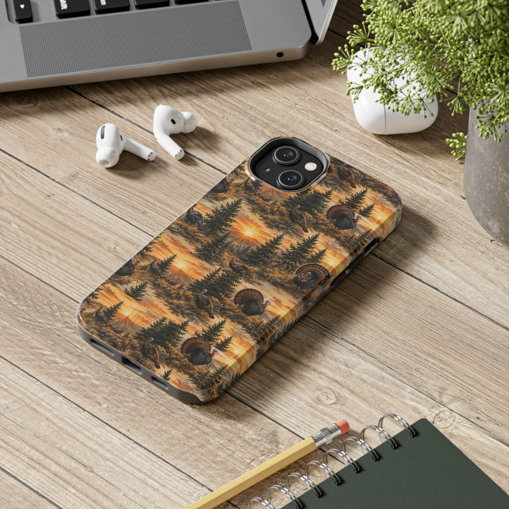 Tough Phone Case — Wild Turkey Sunset