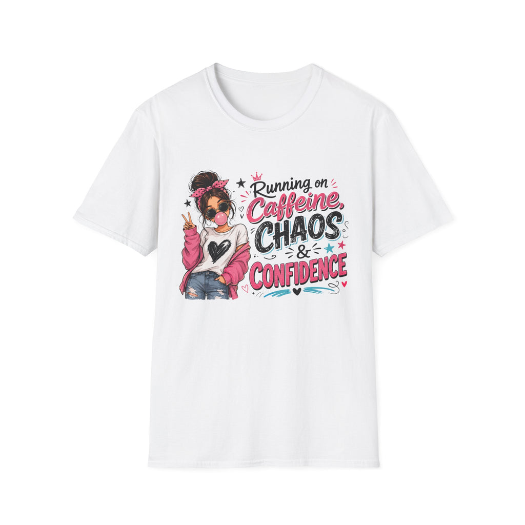Running on Caffeine, Chaos & Confidence T-Shirt