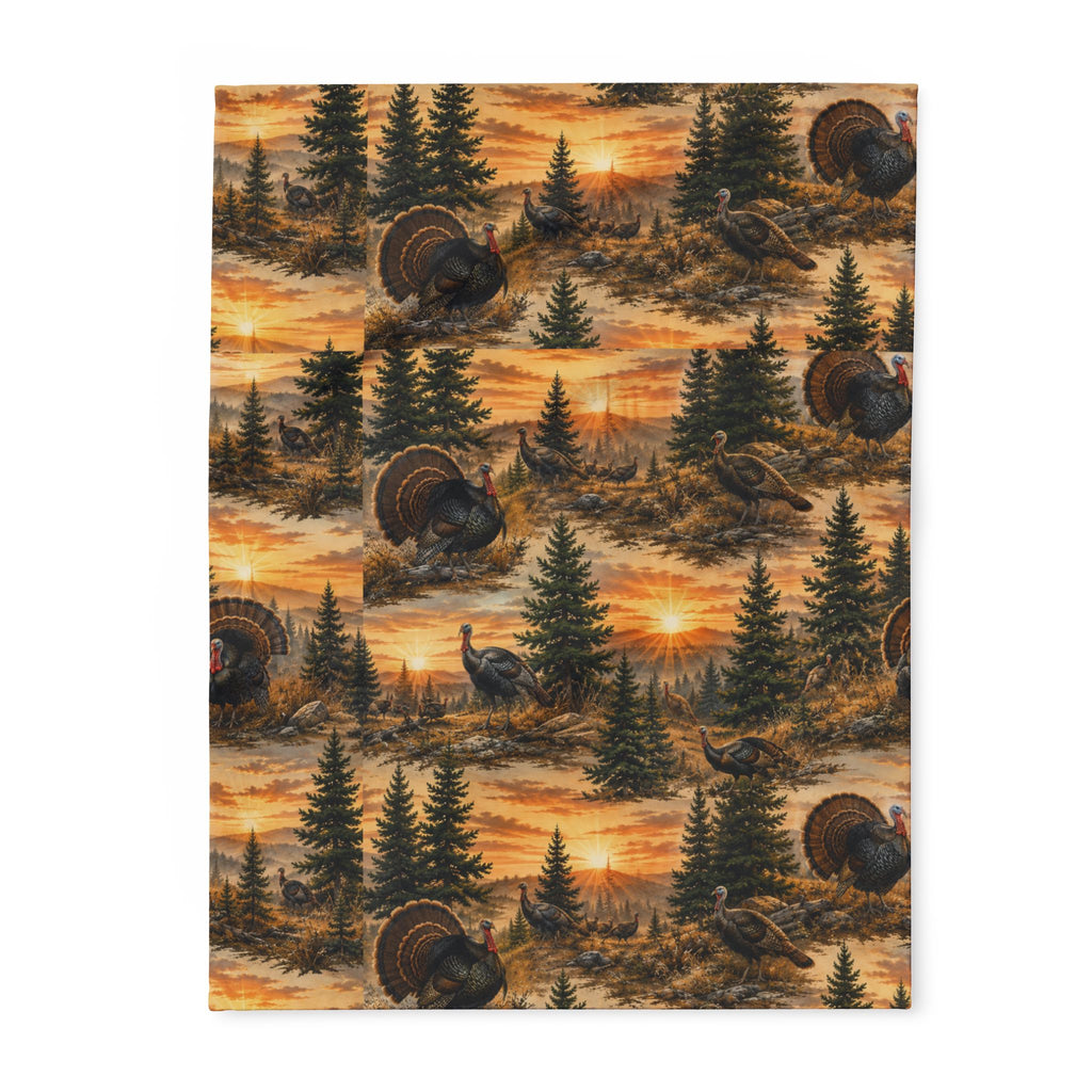 Arctic Fleece Blanket- Turkey Sunset