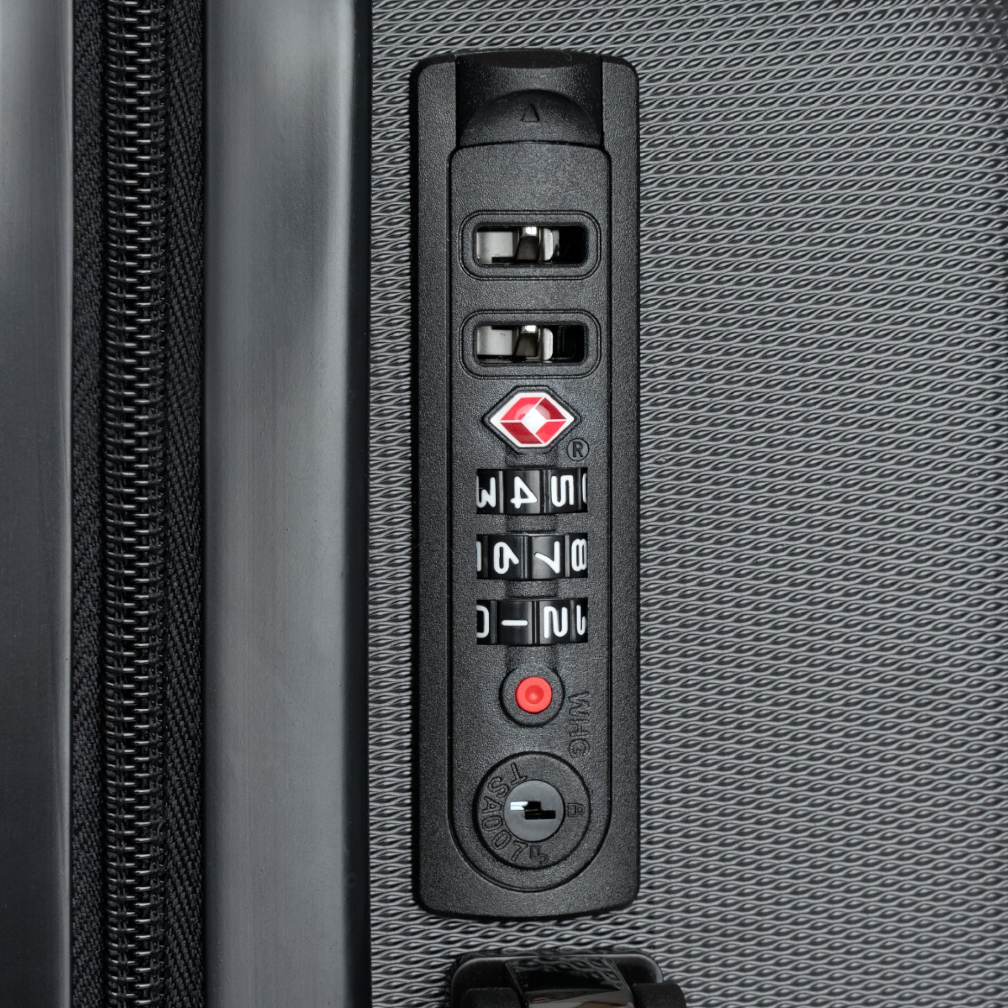 Carry-On Suitcase with Retractable Handle — Lightweight Durable Travel Luggage