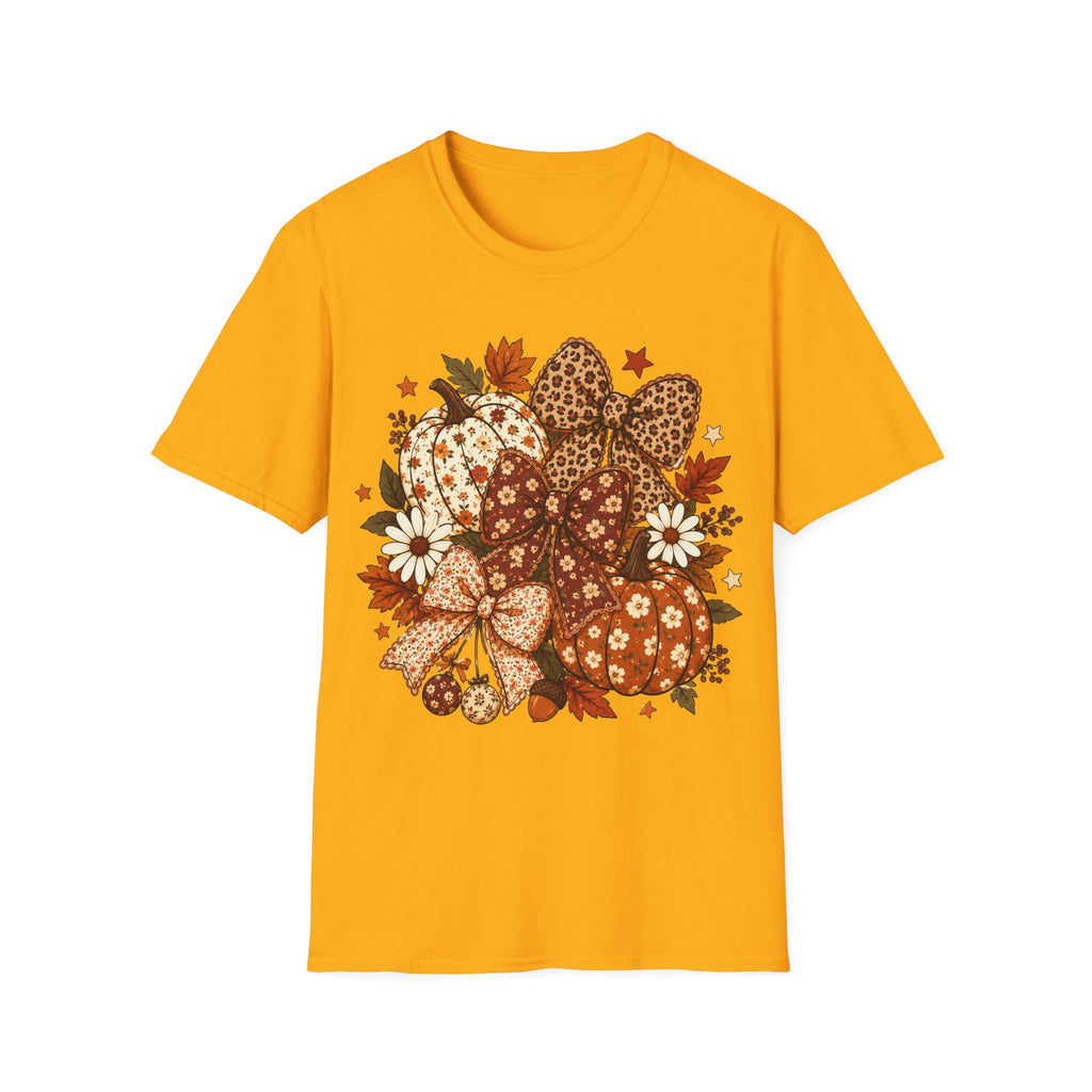Fall Leopard Pumpkins T-Shirt
