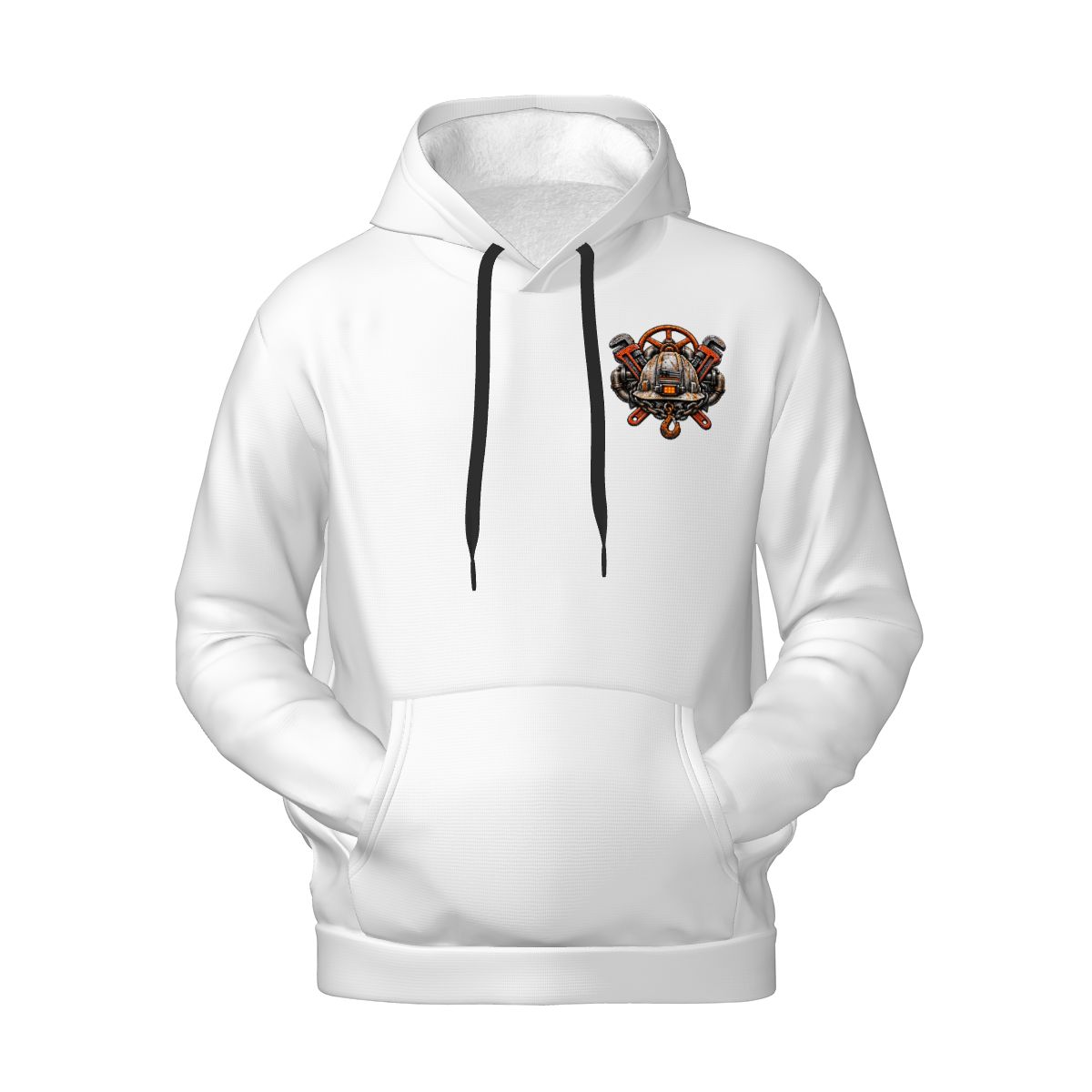 Mens Hoodie with Pockets Industrial