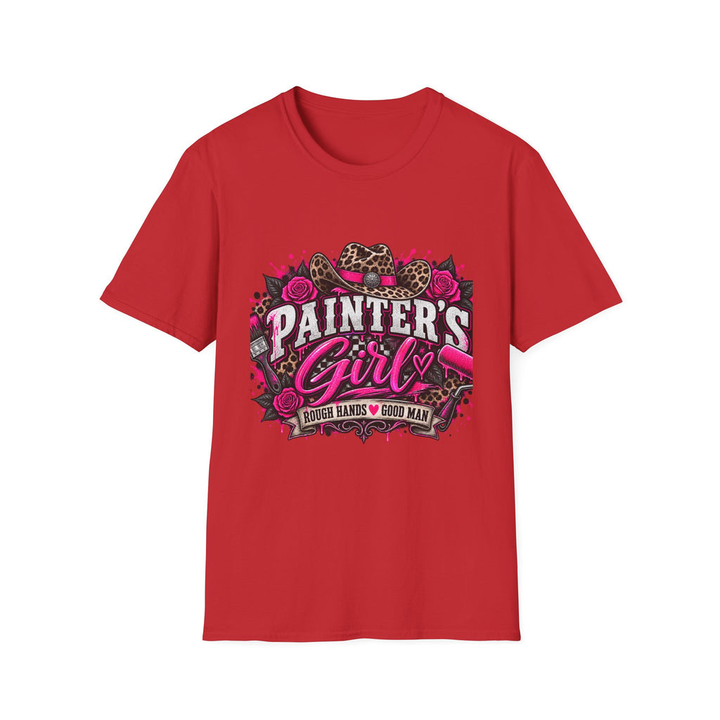 Painter's Girl T-Shirt — Feminine Cowgirl Paint Crew Tee