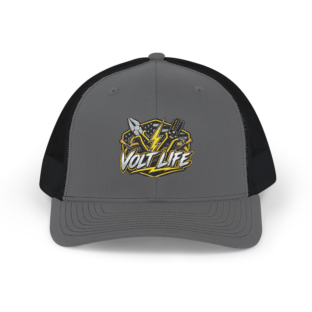 Volt Life Trucker Cap – Electric Bolt Logo Snapback Hat