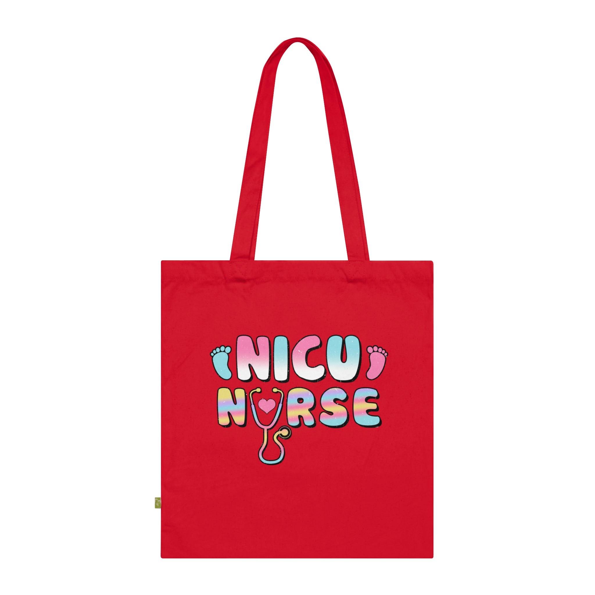 NICU Nurse Organic Tote Bag