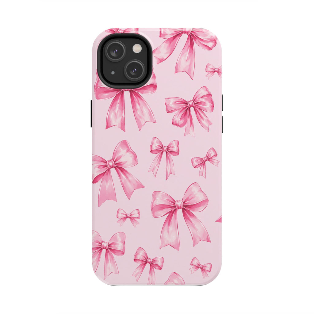 Pink Bow Tough Phone Case