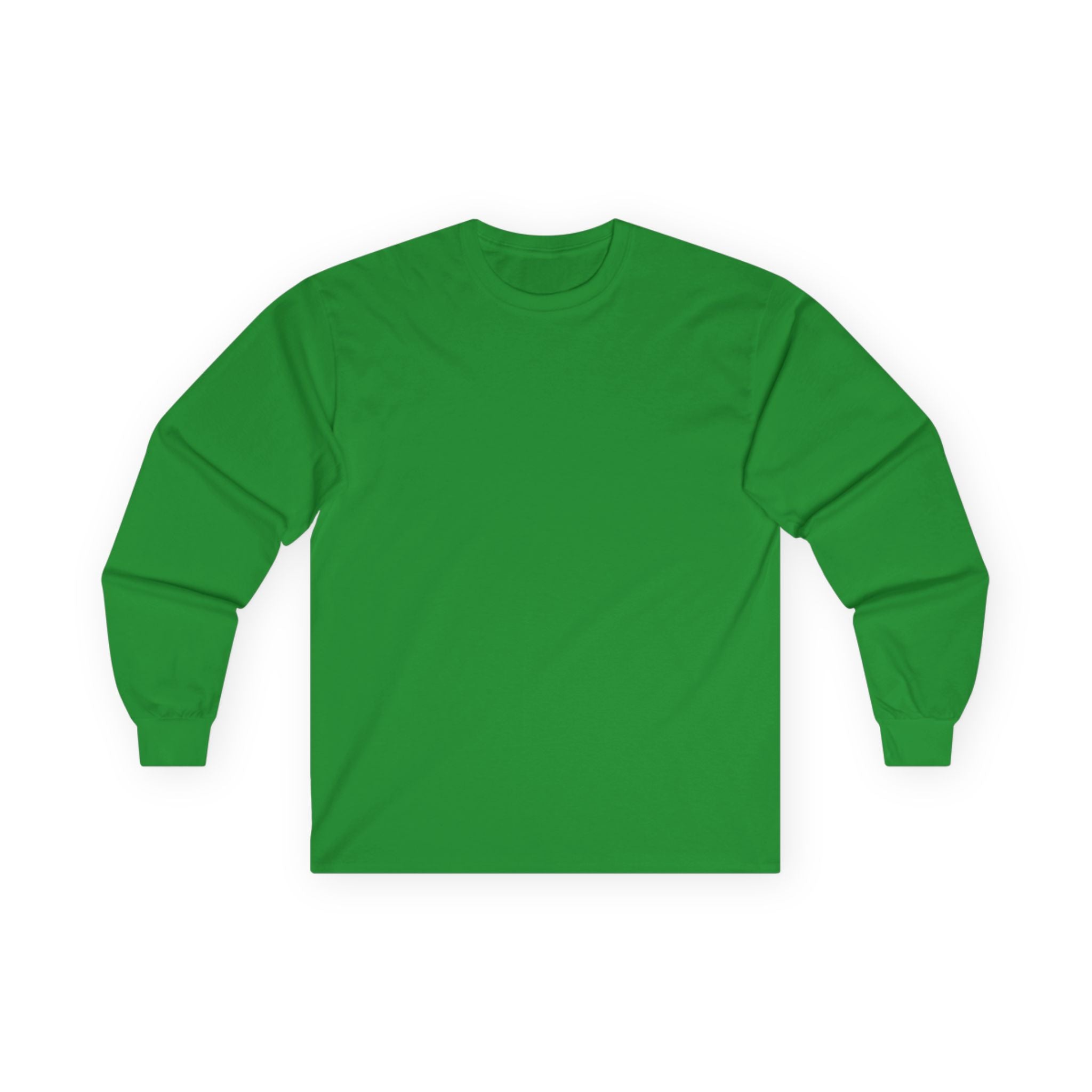 Long Sleeve Tee — Fisherman Cross & Bass Graphic