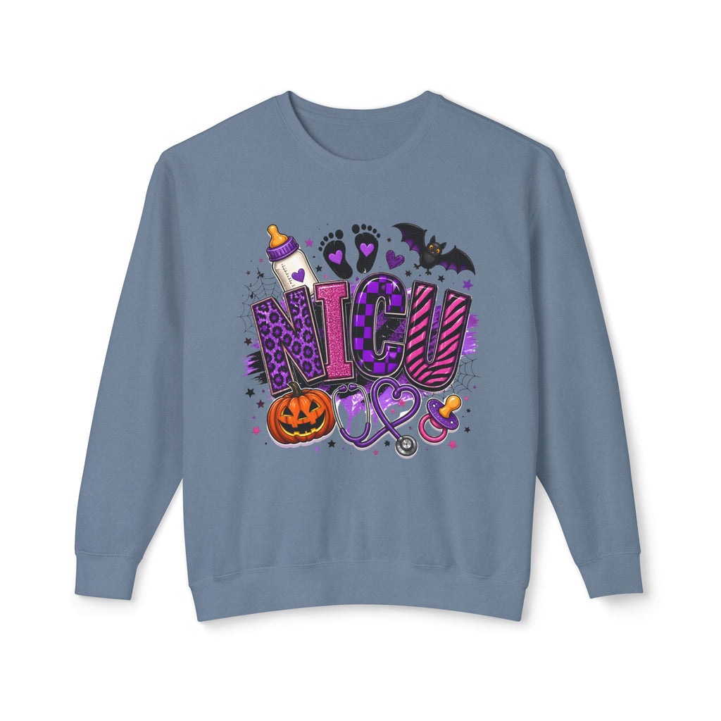 NICU Nurse Halloween Crewneck Sweatshirt