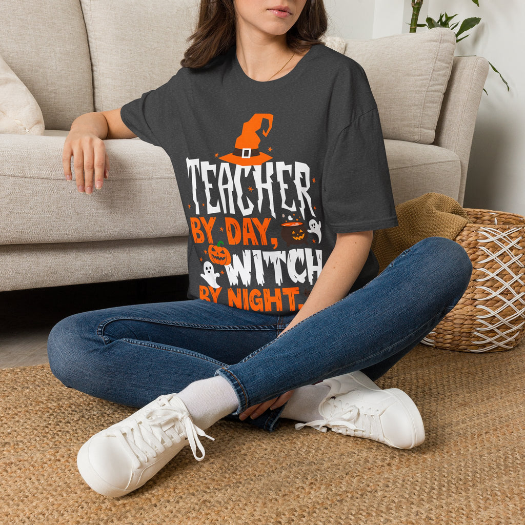 Teacher By Day Witch By Night T-Shirt