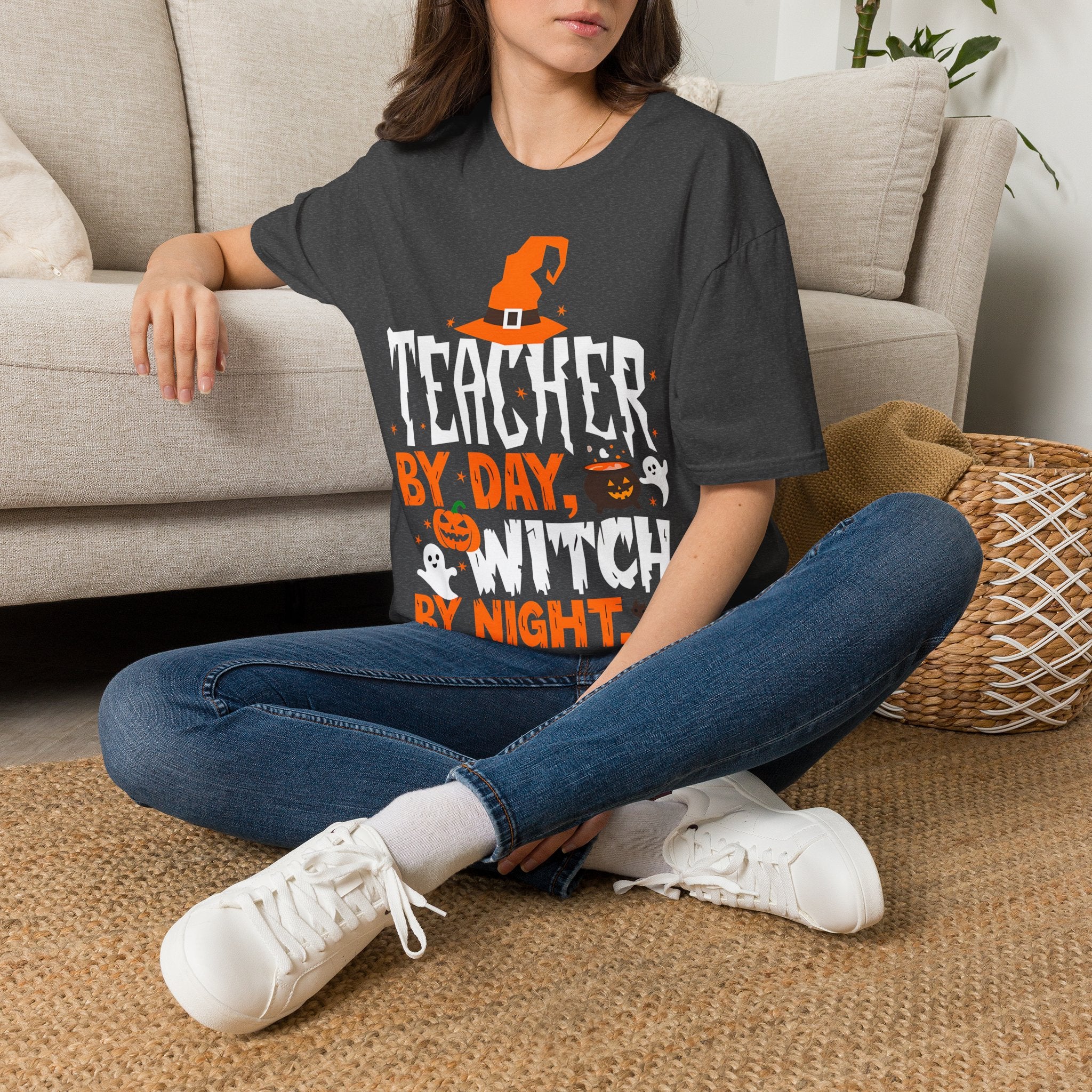 Teacher By Day Witch By Night T-Shirt
