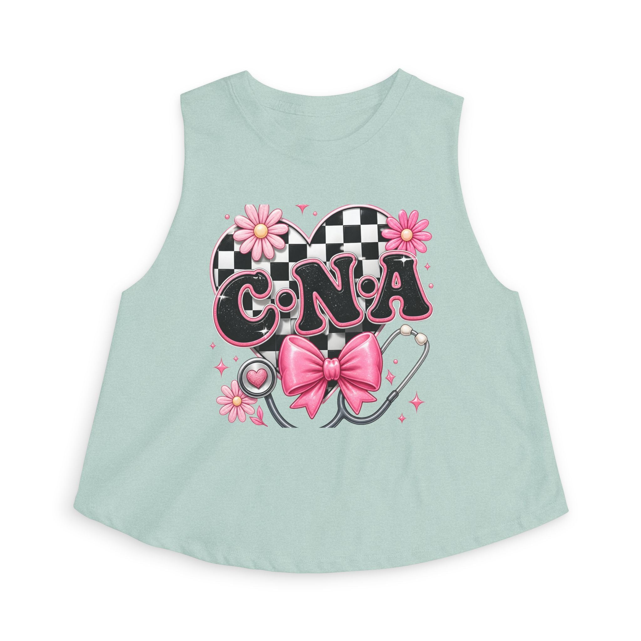 CNA Pink Floral Crop Top