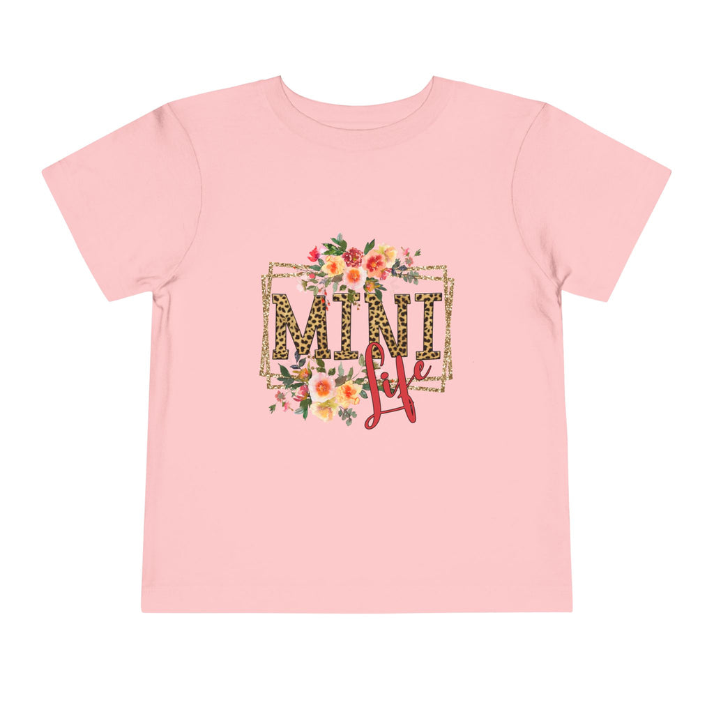 Mini Life Floral Leopard Toddler Tee