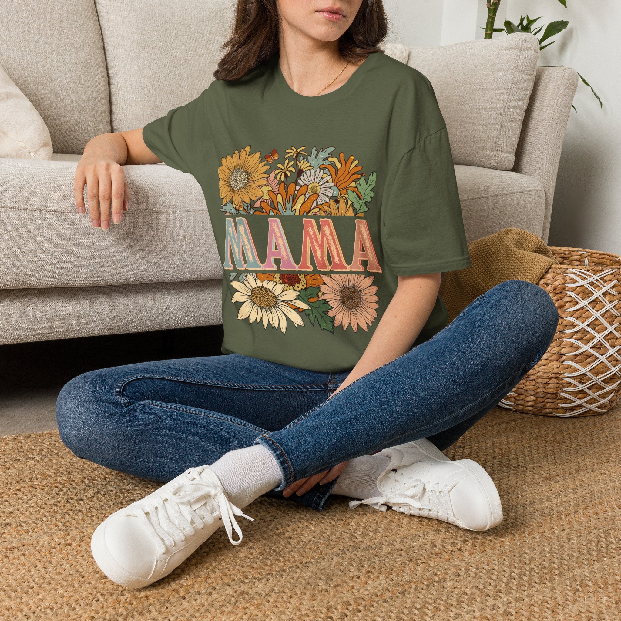 Mama Floral T-Shirt