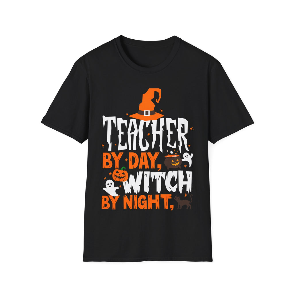 Teacher By Day Witch By Night T-Shirt