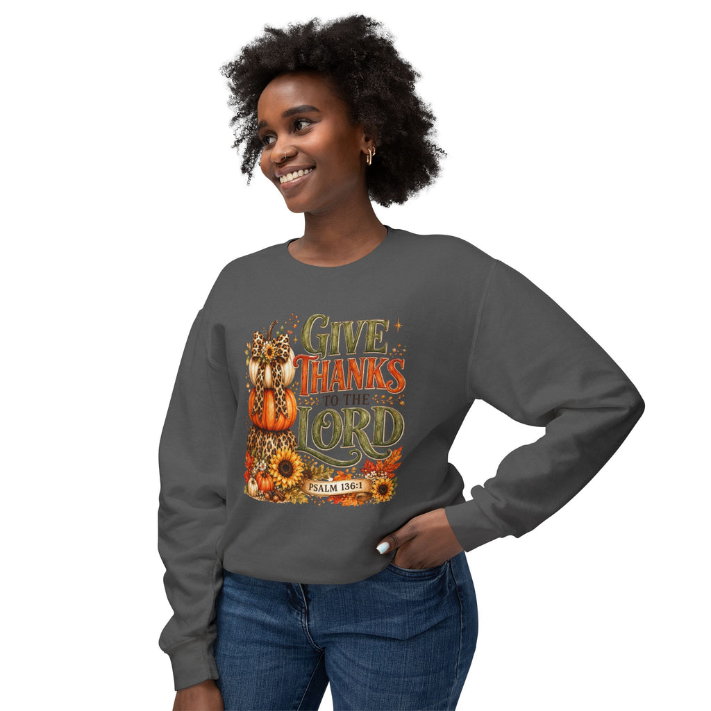 Give Thanks to the Lord Crewneck Sweatshirt
