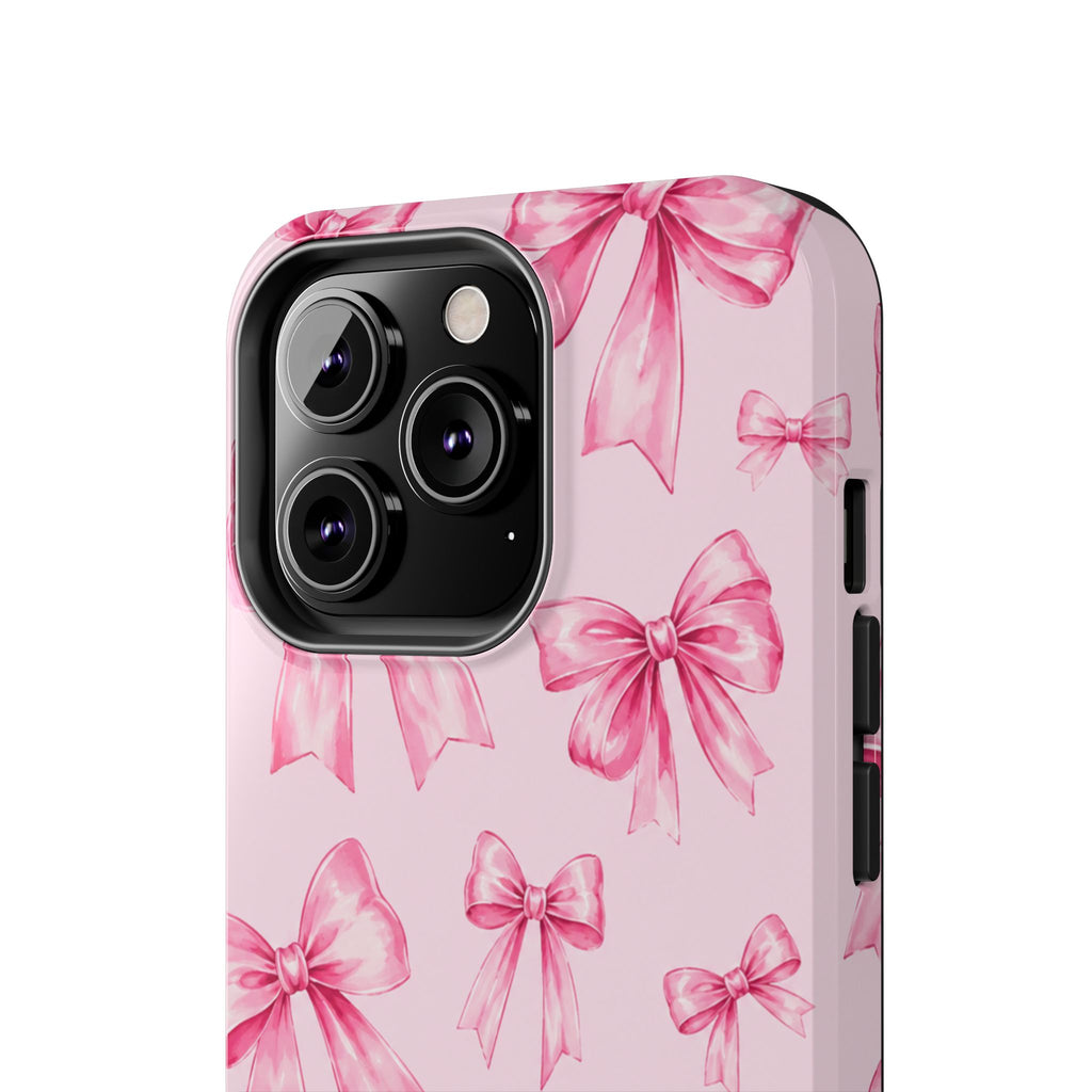 Pink Bow Tough Phone Case