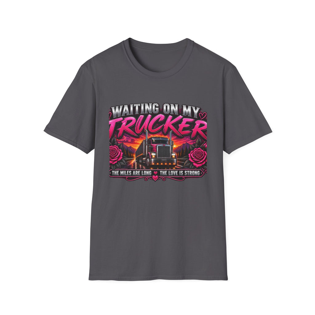 Waiting On My Trucker T-Shirt — Trucker Love Graphic Tee
