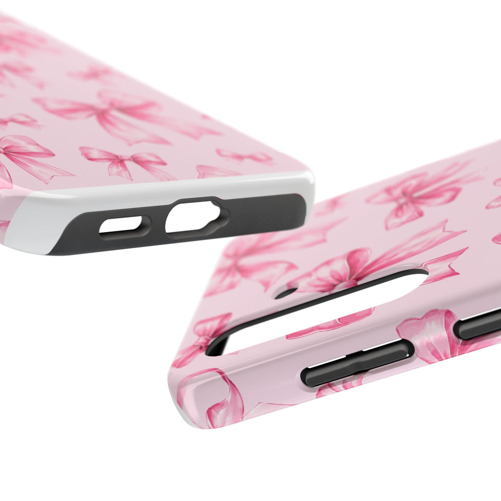 Pink Bow Tough Phone Case