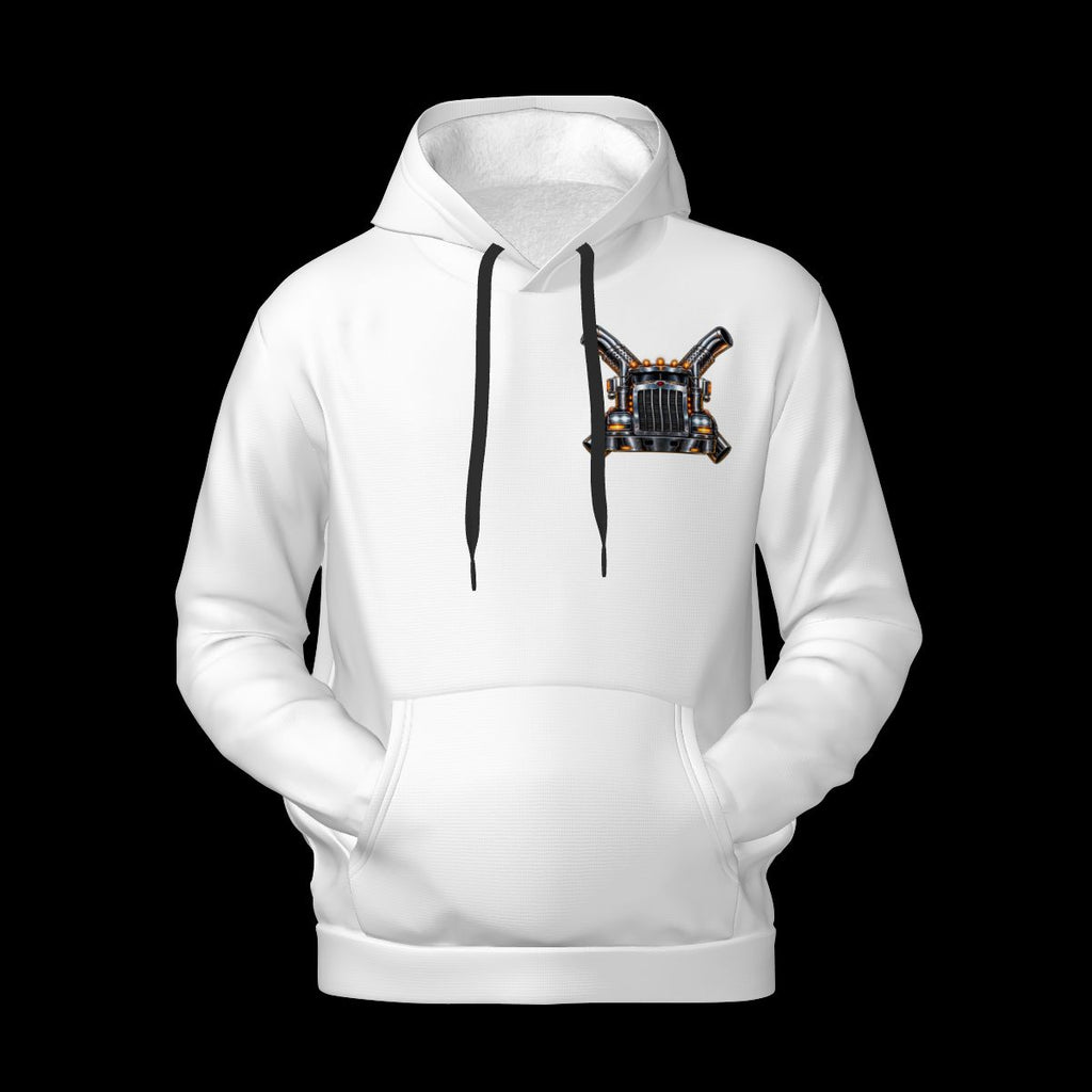 Mens Hoodie with Pockets Truck Driver Hoodie