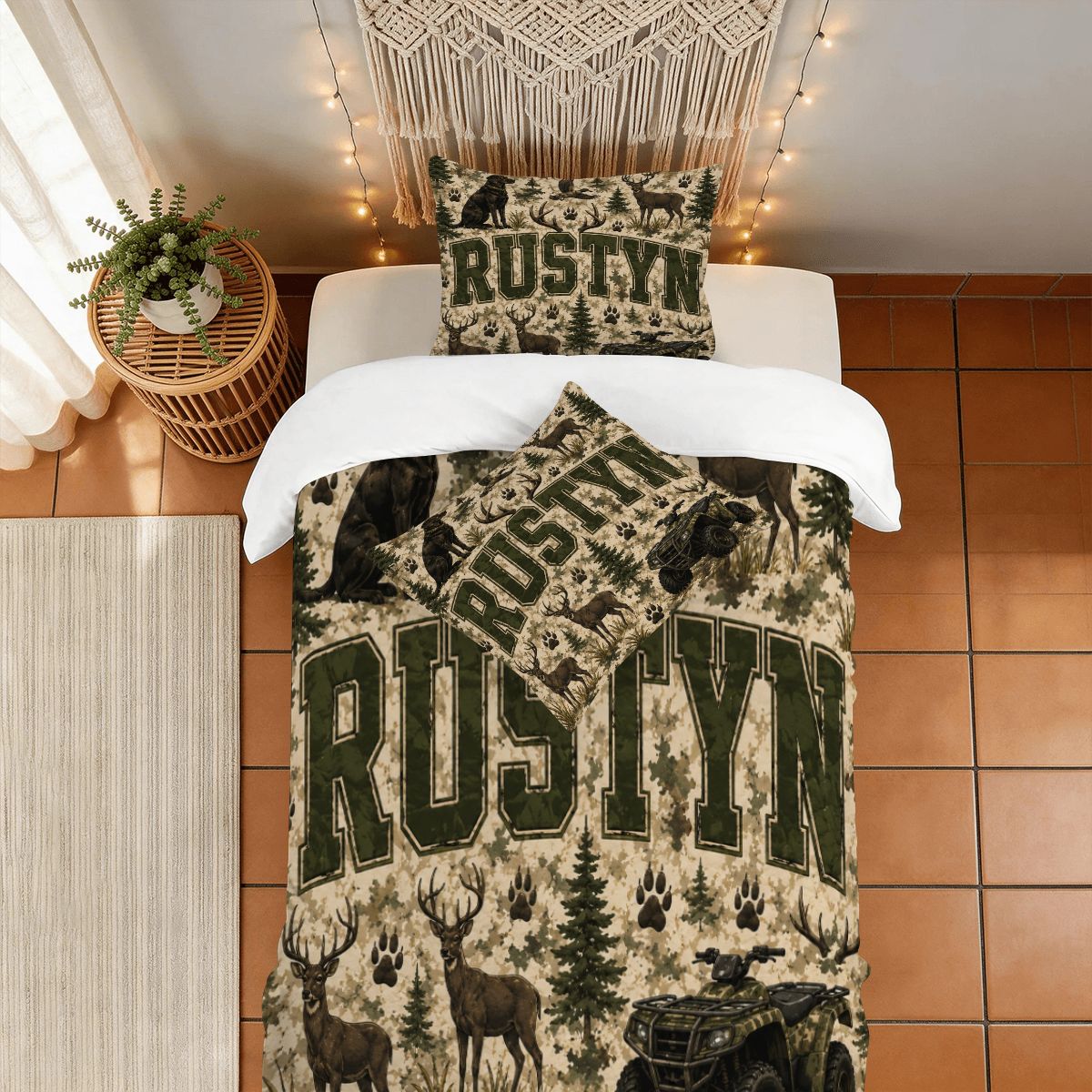 Twin Duvet Cover Set 55"x79"