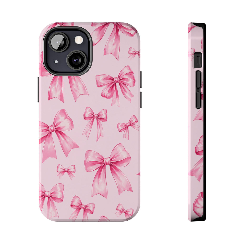 Pink Bow Tough Phone Case